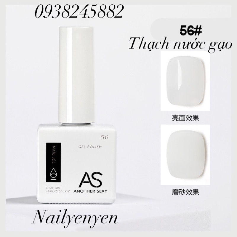 Sơn gel base, top, lỳ,khử dầu As 15ml