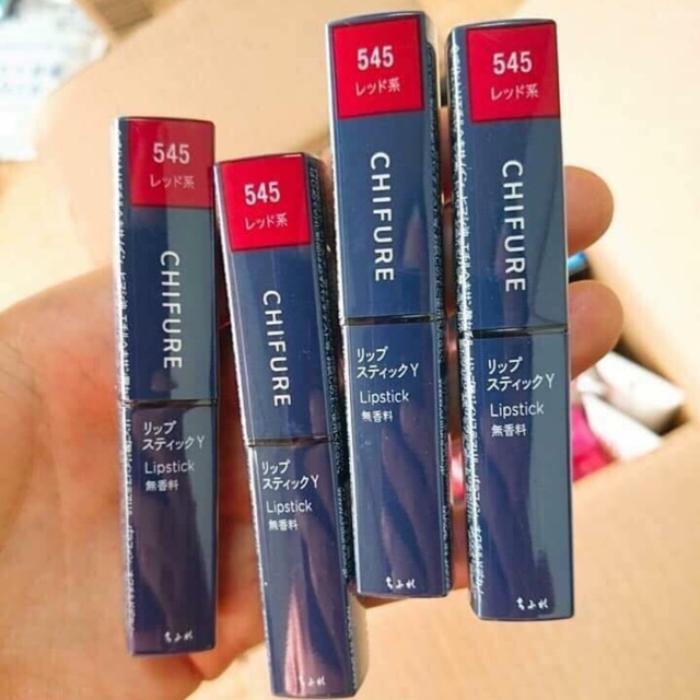 Son lì Chifure lipstick Y  Nhật Bản nhiều dưỡng, bền màu