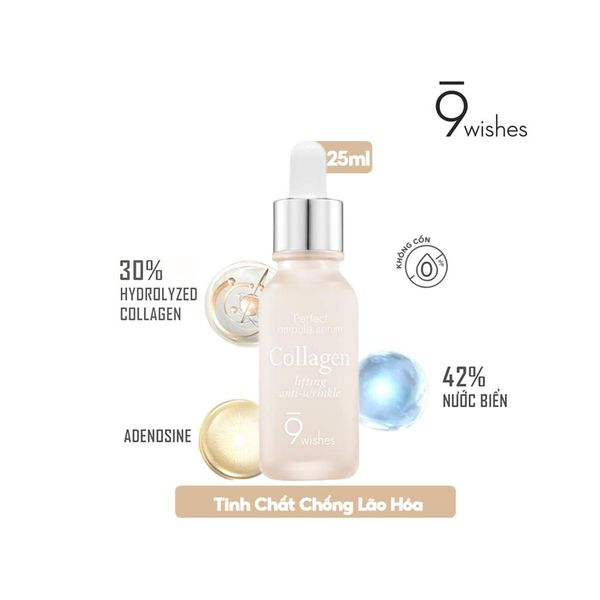 Tinh chất bổ sung Collagen 9WISHES COLLAGEN AMPULE SERUM