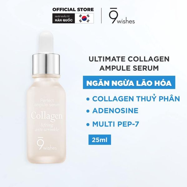 Tinh chất bổ sung Collagen 9WISHES COLLAGEN AMPULE SERUM