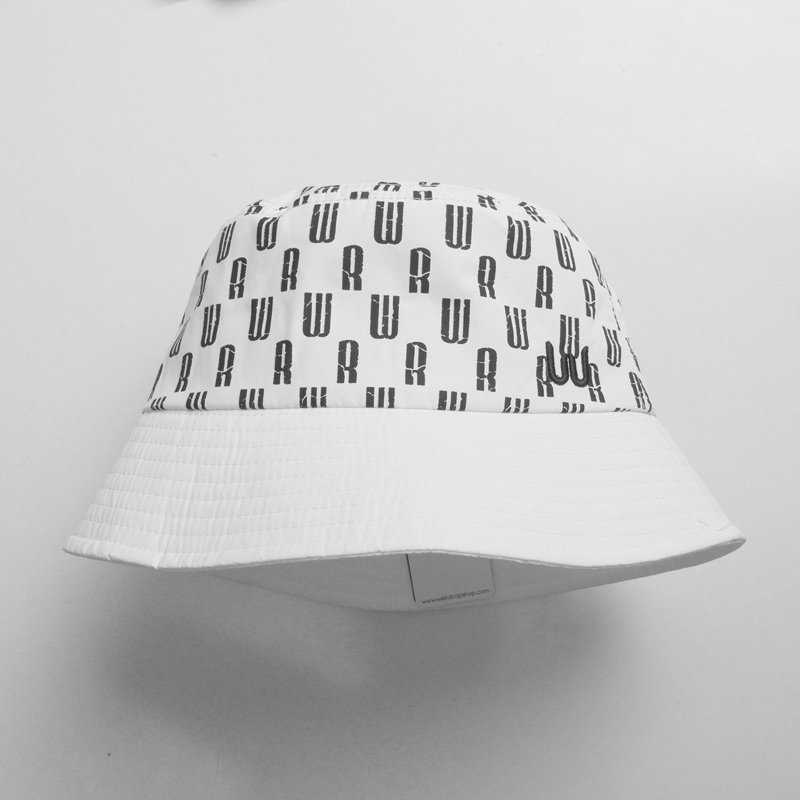 Mũ bucket Meowist cao cấp, nón bucket logo vành tròn cụp vải kaki form unisex Colmeo