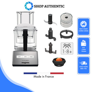 Máy xay thực phẩm đa năng magimix 5200xl, công suất 1100w, made in france, bh 12 tháng, shop authentic