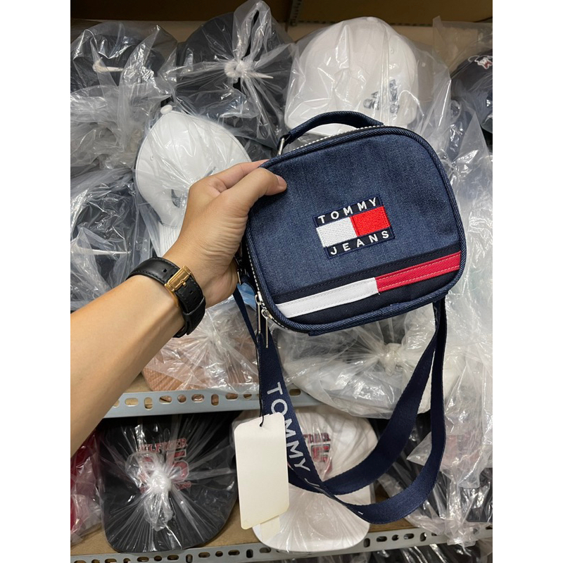 Túi Tommy Jean ColorBlock hàng chuẩn store 18x15x7