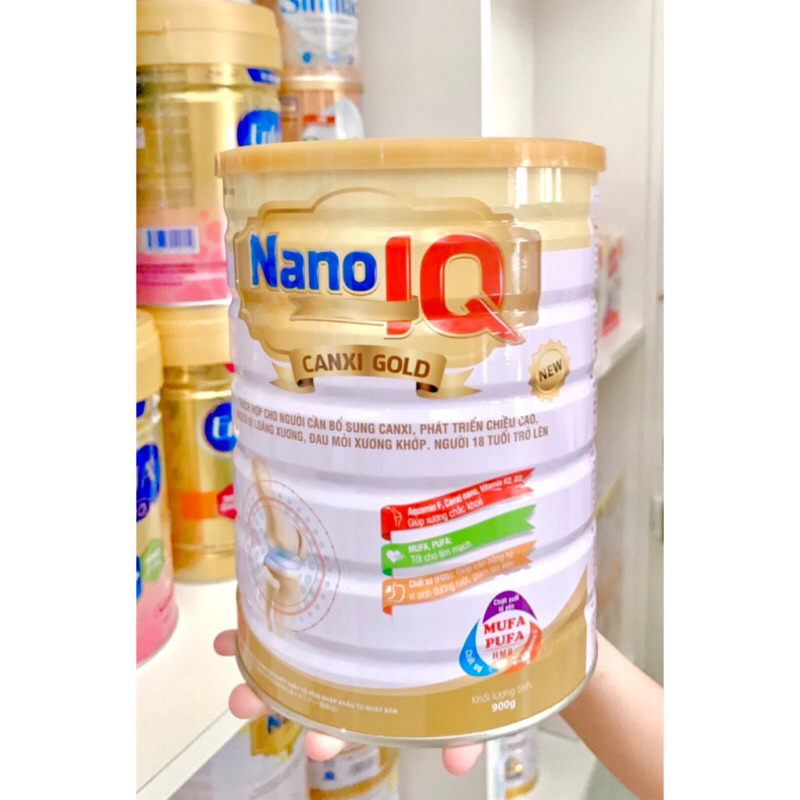 SỮA NANO IQ CANXI GOLD 900g (mua 5 tặng 1)