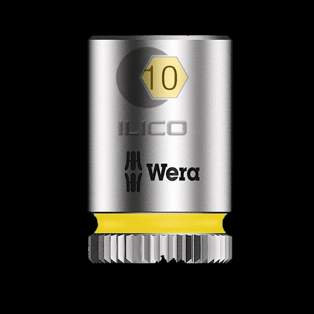 Đầu Tuýp Lục Giác 10mm Wera 1/4'' 05003509001 Zyklop 8790 HMA Dài 23mm - ILICO
