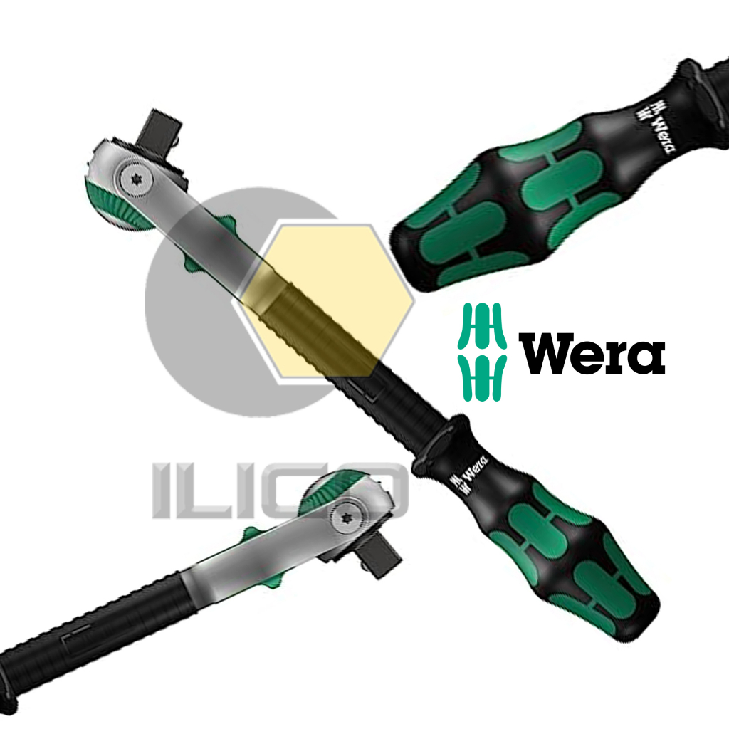 Tay Vặn Truyền Động 1/2'' 180° Wera Zyklop 8000 C 05003600001 - ILICO