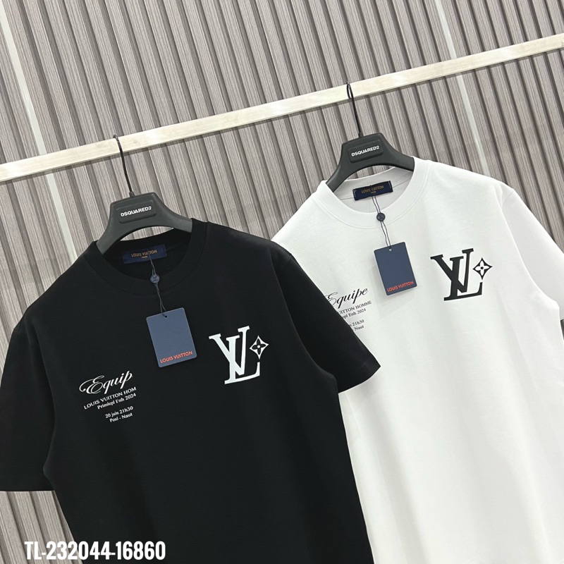 Áo Thun LV Unisex - Chất Cotton Dày Dặn - Đầy Đủ Tag Hãng