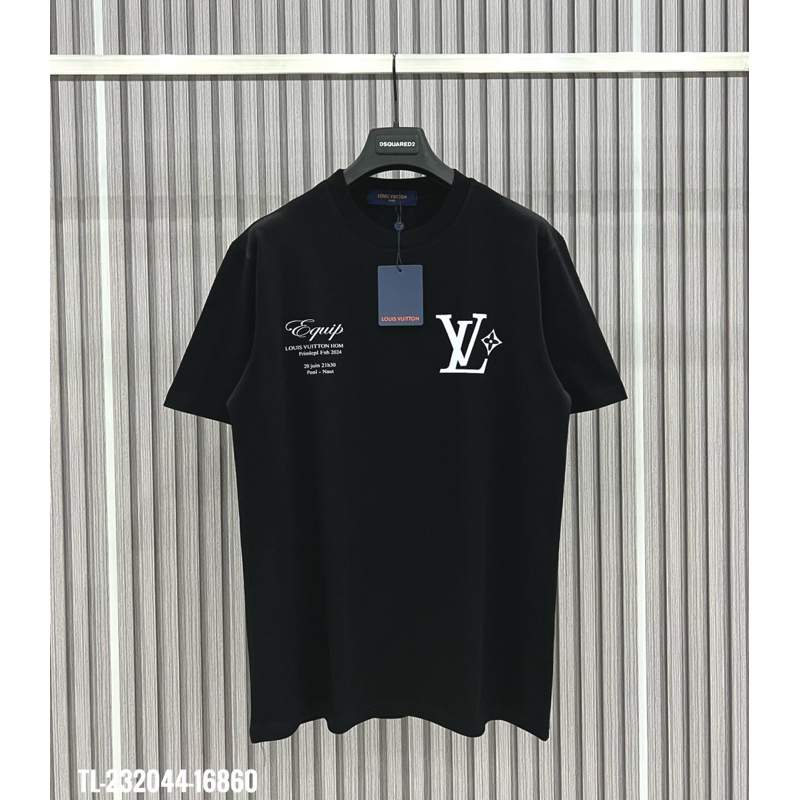 Áo Thun LV Unisex - Chất Cotton Dày Dặn - Đầy Đủ Tag Hãng