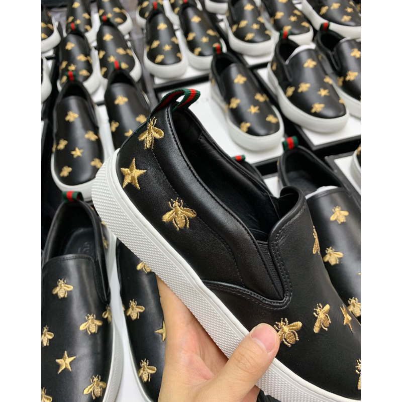 📛LIMITED📛 Giầy Slipon G.C nam cao cấp hàng có sẵn Fullbox - Chất liệu đế cao su vài cực đẹp !! ib để biết thêm chi tiết