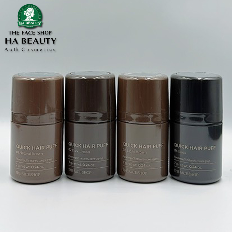 Phấn che khuyết điểm tóc The Face Shop QUICK HAIR PUFF 7g