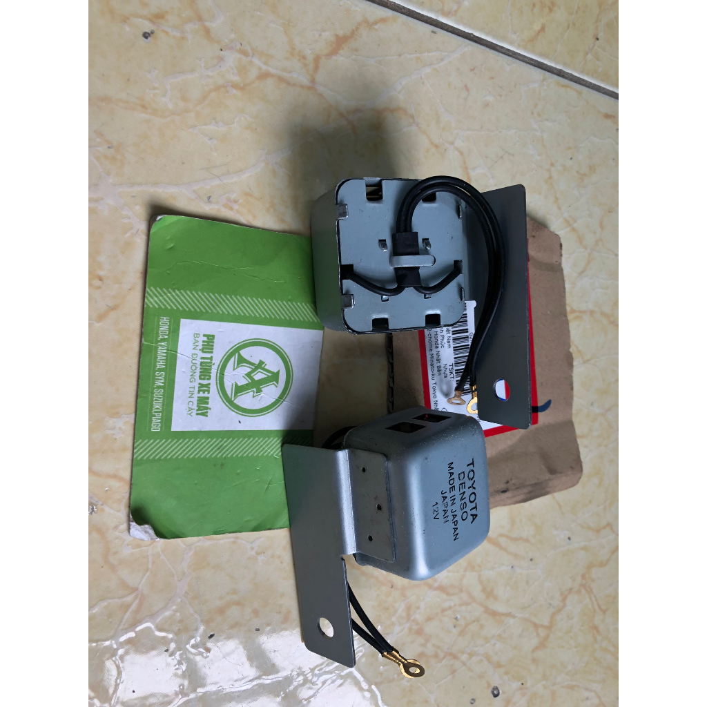 Cục kêu báo Xi nhan ting tong Denso sử dụng ô tô xe máy