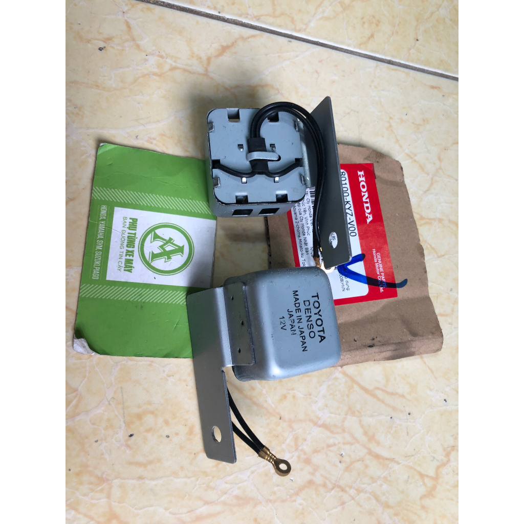 Cục kêu báo Xi nhan ting tong Denso sử dụng ô tô xe máy