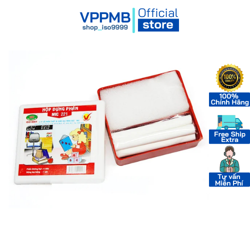 Hộp đựng phấn kèm phấn và bông lau MIC221