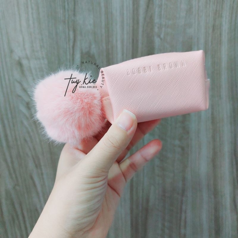 [ Gift Hãng Fullbox ] Túi Đựng Son B0BBI BR0WN Hồng Phấn