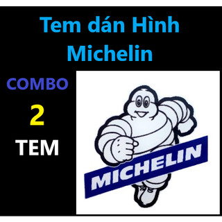 2 Tem dán MICHELIN