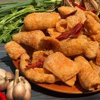 Da Heo Tỏi Ớt Sấy Giòn