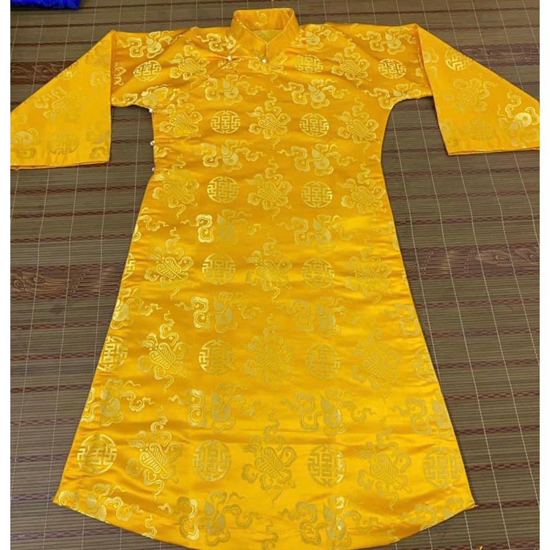 Các Mẫu áo Quan gấm trơn _mặc nhẹ mát _khăn áo hầu đồng