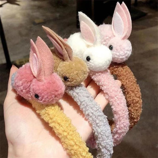 Cột tóc con thỏ bông siêu cute cực xinh