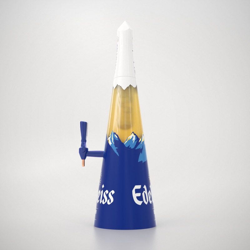 Tháp Bia Tuyết edelweiss 2L