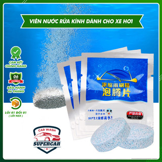 Viên rửa kính ô tô viên sủi pha nước rửa kính ô tô