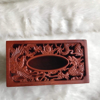 Hộp đựng khăn giấy,hộp giấy bằng chất liệu gỗ hương cao cấp sang trọng,cao cấp NL15