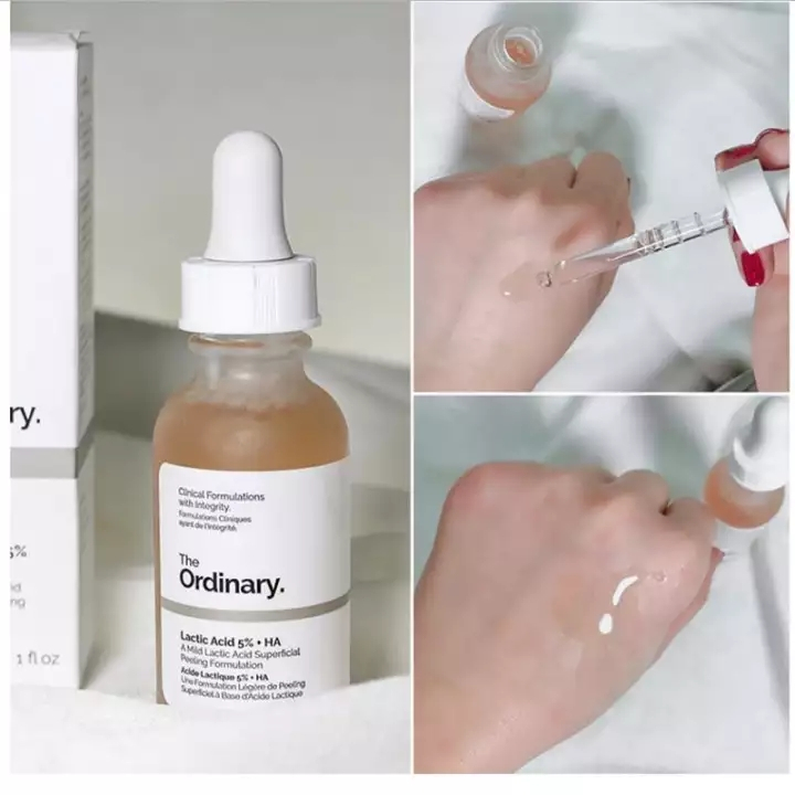 Serum Sáng da giảm thâm Lactic Acid 5%  + HA - The Ordinary 30ml