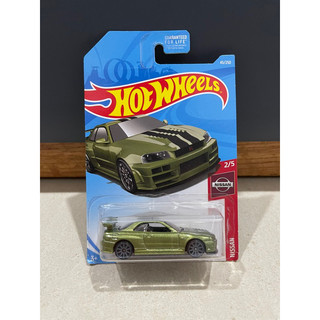 Xe mô hình đồ chơi cơ bản hotwheels 1:64 - nissan skyline gt-r