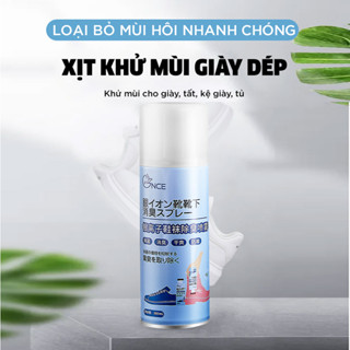 Xịt khử mùi giày dép nano bạc Shoes 2h lọ 260ml, chuyên dùng làm thơm tủ dầy, quần áo, tất, vớ chân.