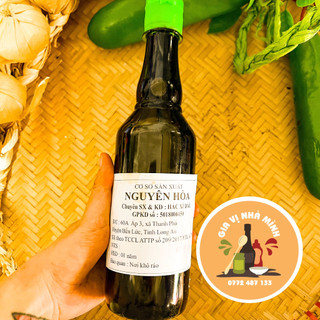 Hắc xì dầu nguyên hòa - chai 500ml