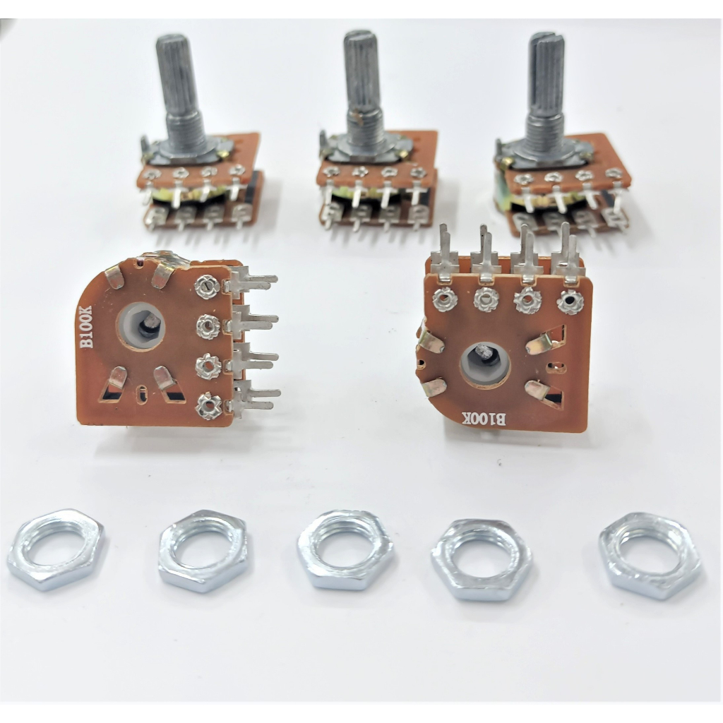 Combo 5 chiết áp 100K 8 chân 2 hàng