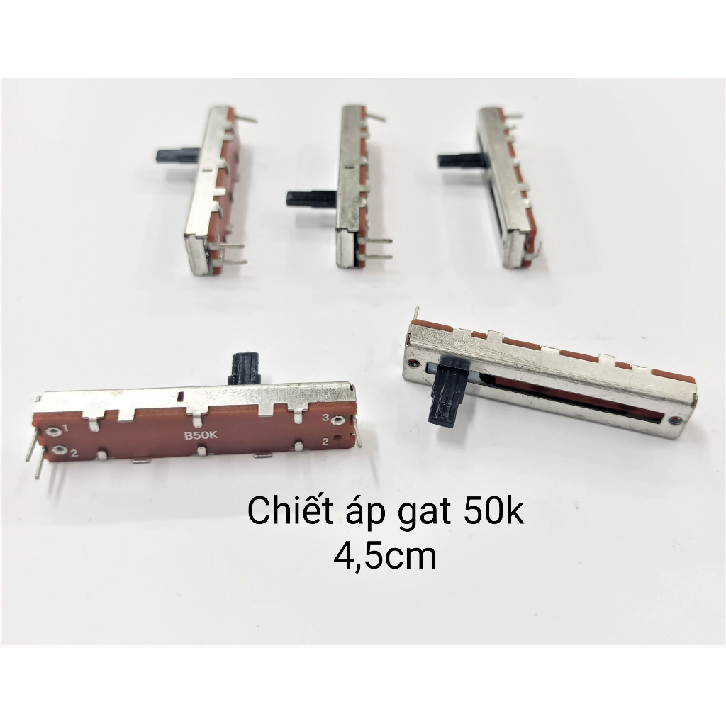 Combo 5 chiết áp gạt 50k ( 4.5 cm )