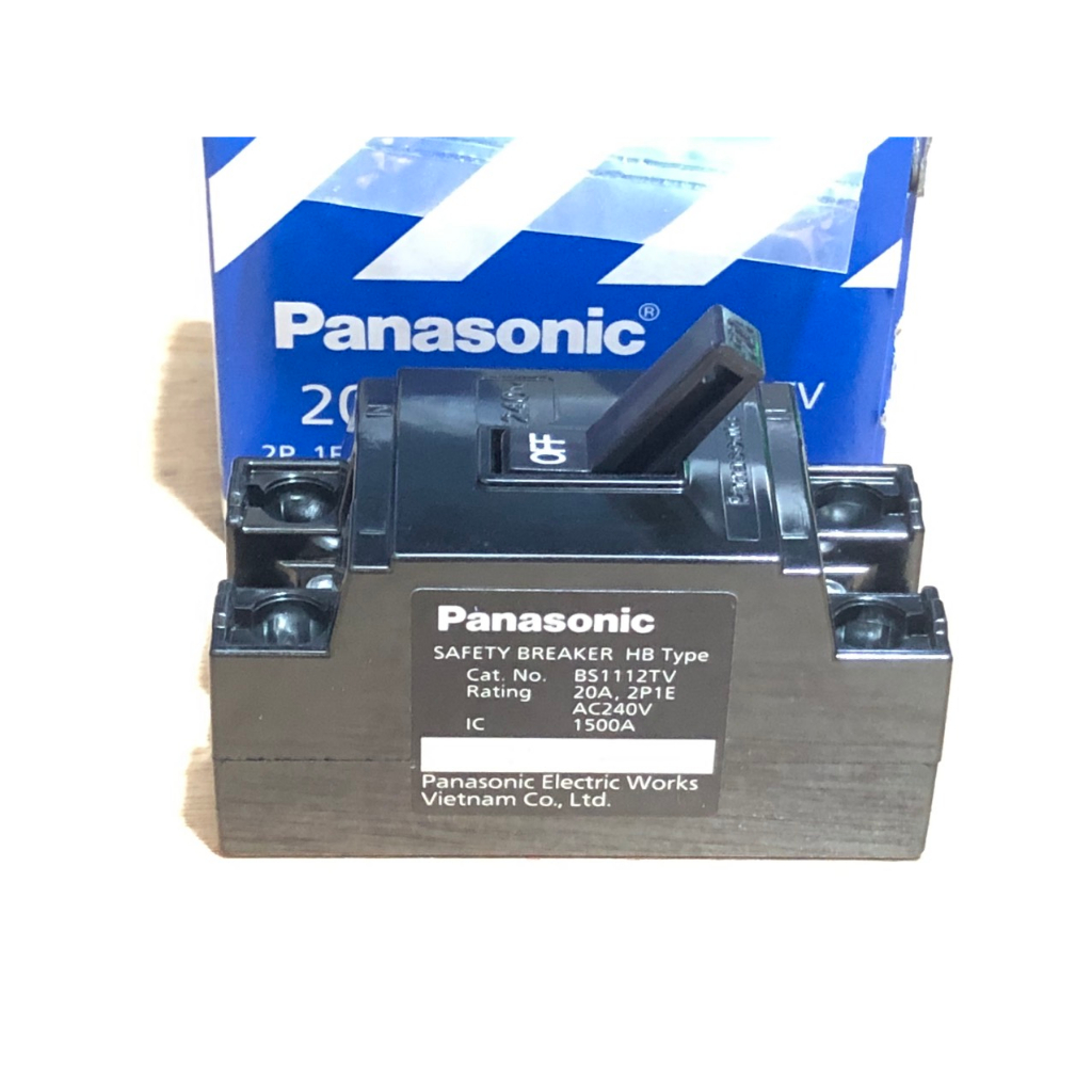 CB Các Loại Panasonic &amp; Rocky &amp; Hộp - Cầu Dao An Toàn CB Panasonic Và Rocky 20A + 30A + Hộp