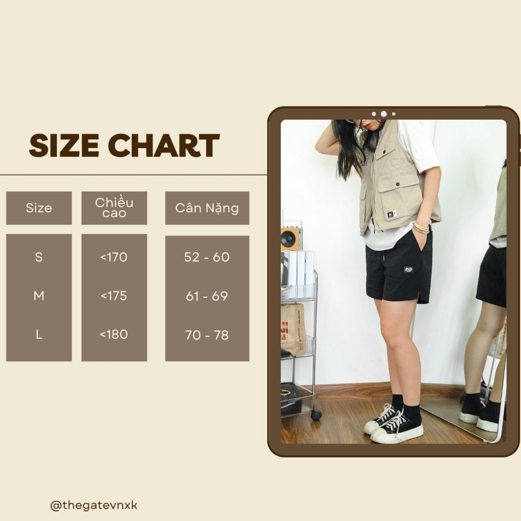 Quần short gió nữ TJO siêu nhẹ và thoáng mát - TJO3SS5