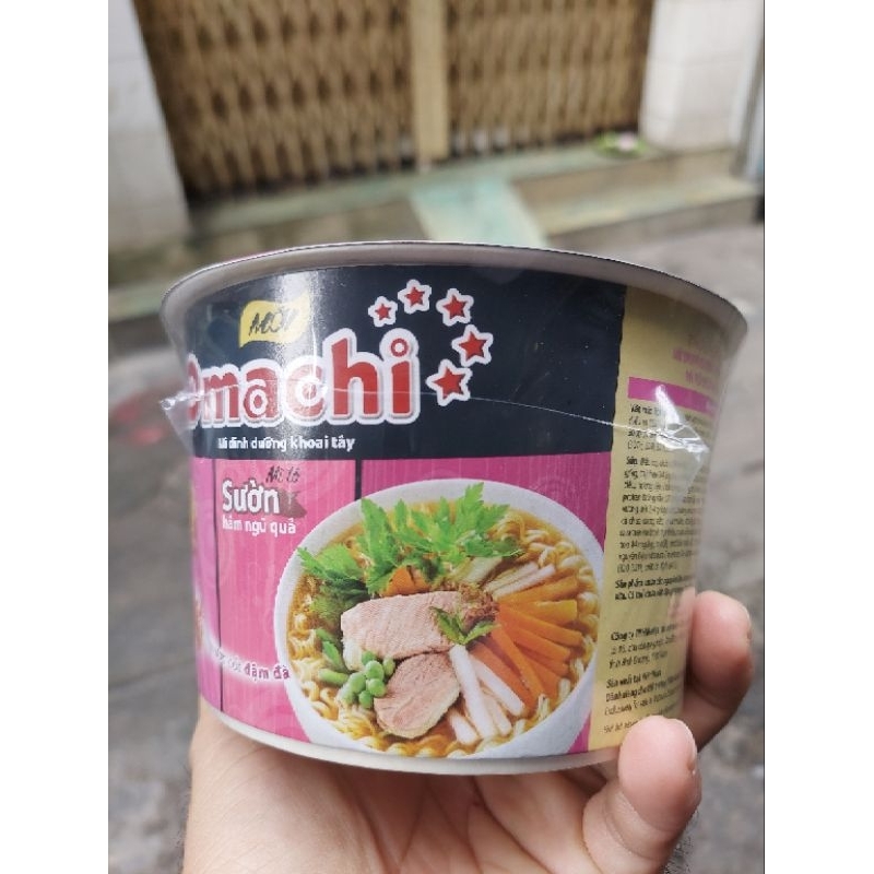 Mì omachi  sườn hầm ngủ quả thùng 12 tô