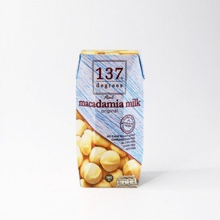 [VỊ MỚI LỰA CHỌN] Sữa Hạt Mắc Ca Nguyên Chất 137 Degrees 180ml (Lốc 3 Hộp)