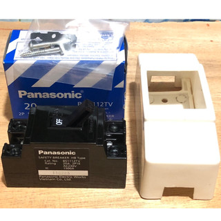 Cb cầu dao an toàn panasonic và rocky 20a + 30a + hộp, cb cóc các loại rocky & panasonic & hộp