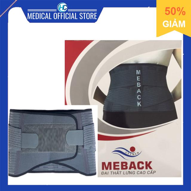 Đai Lưng Cột Sống MEBACK Hỗ Trợ Điều Trị Bệnh Lý Lưng, Thoát Vị Đĩa Đệm
