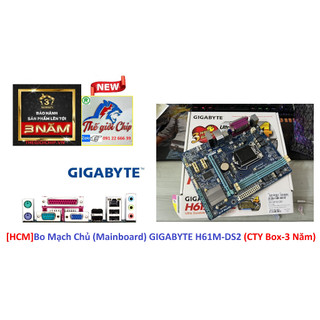 [HCM]Bo Mạch Chủ (Mainboard) GIGABYTE H61M-DS2 (CTY Box-3 Năm)