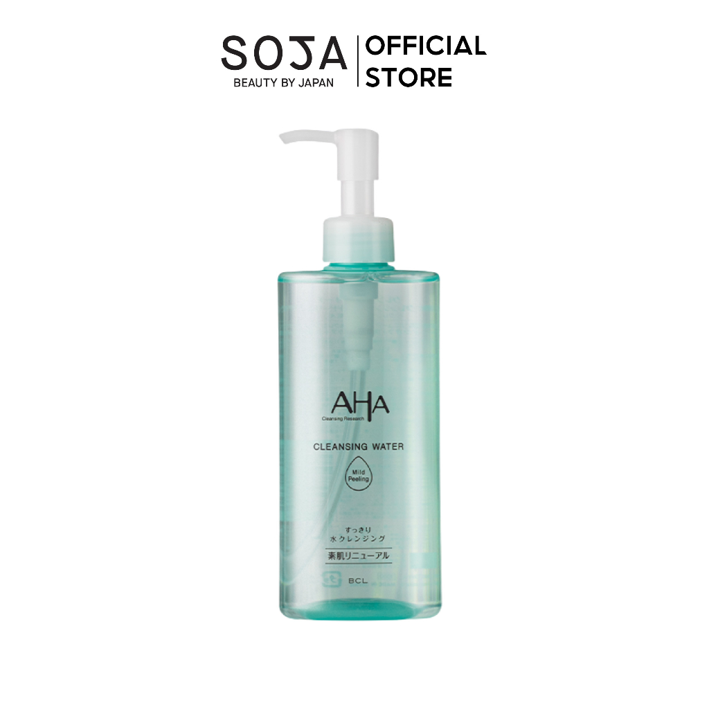 Nước Tẩy Trang BCL Cleansing Research 4 Trong 1 Kết Hợp Rửa Mặt Và Tẩy Tế Bào Chết Cleansing Water Mild Peeling 300ml