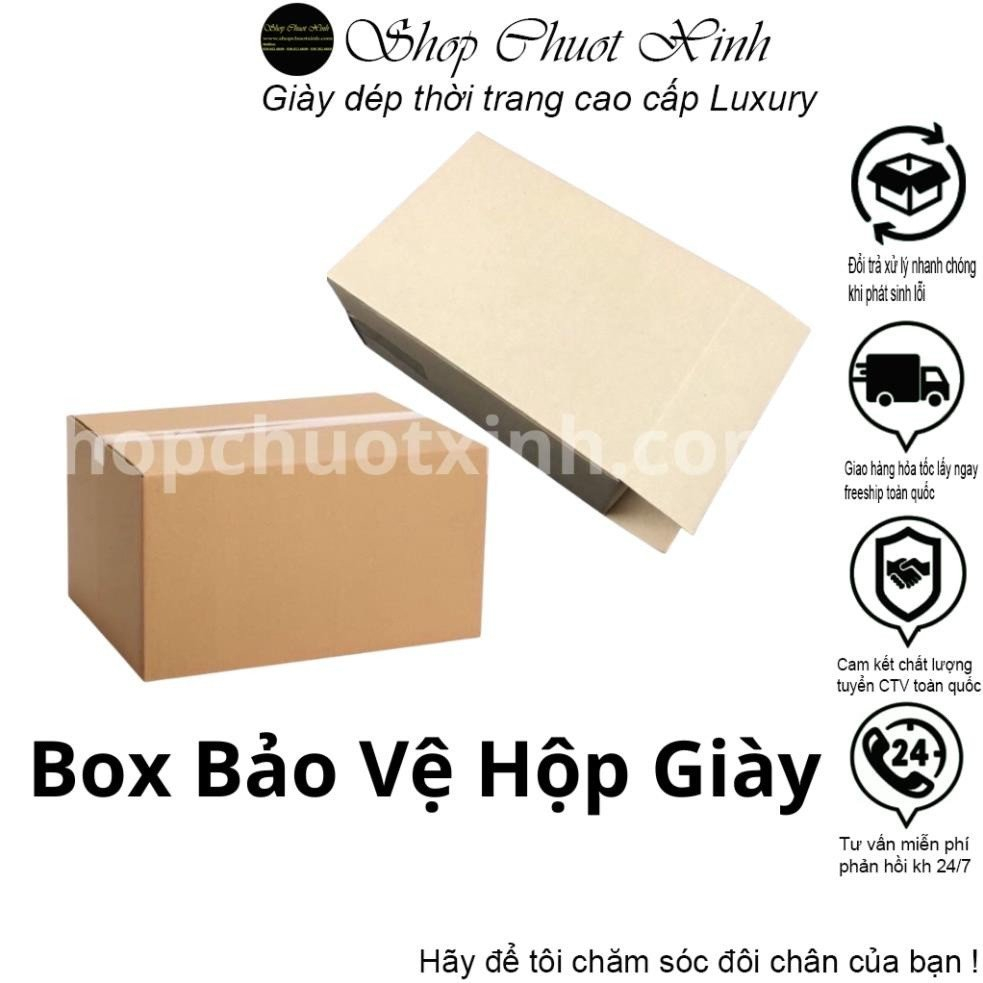 Hộp bảo vệ chất liệu catton giữ hộp giày như mới không bị ảnh hưởng khi vận chuyển