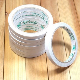 Băng dính 2 mặt đường kính 9cm (rộng 1cm) E211