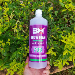 NƯỚC RỬA XE BỌT TUYẾT 3X CLEAN 1000ML