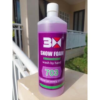 NƯỚC RỬA XE BỌT TUYẾT 3X CLEAN 1000ML