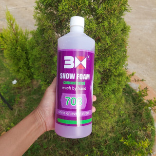NƯỚC RỬA XE BỌT TUYẾT 3X CLEAN 1000ML