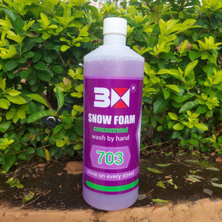NƯỚC RỬA XE BỌT TUYẾT 3X CLEAN 1000ML