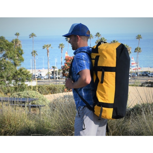 Balo túi trống chống nước dã ngoại leo núi size M & L Base Camp Duffel The North Face