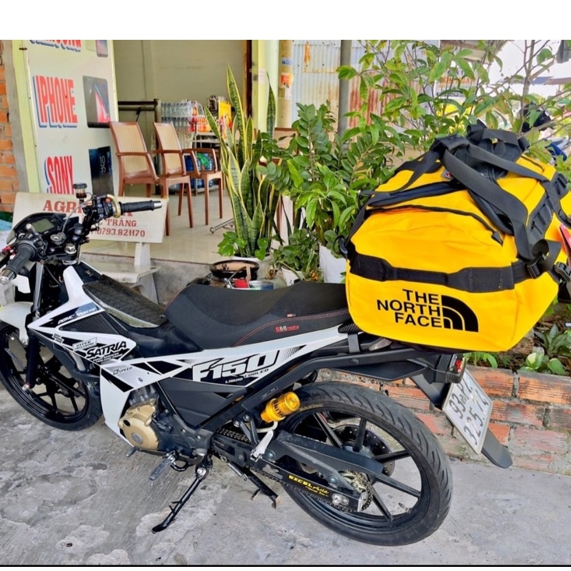 Balo túi trống chống nước dã ngoại leo núi size M & L Base Camp Duffel The North Face