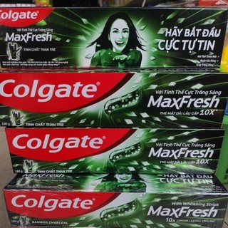 Kem đánh răng Colgate Maxfresh tinh chất than tre tuýp 180g