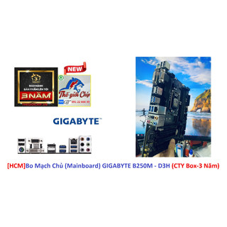 [HCM]Bo Mạch Chủ (Mainboard) GIGABYTE B250M - D3H (CTY Box-3 Năm)