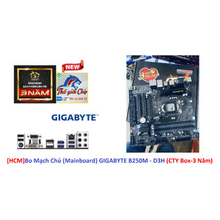[HCM]Bo Mạch Chủ (Mainboard) GIGABYTE B250M - D3H (CTY Box-3 Năm)
